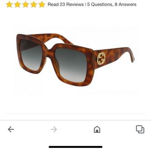 GUCCI SUNGLASSES